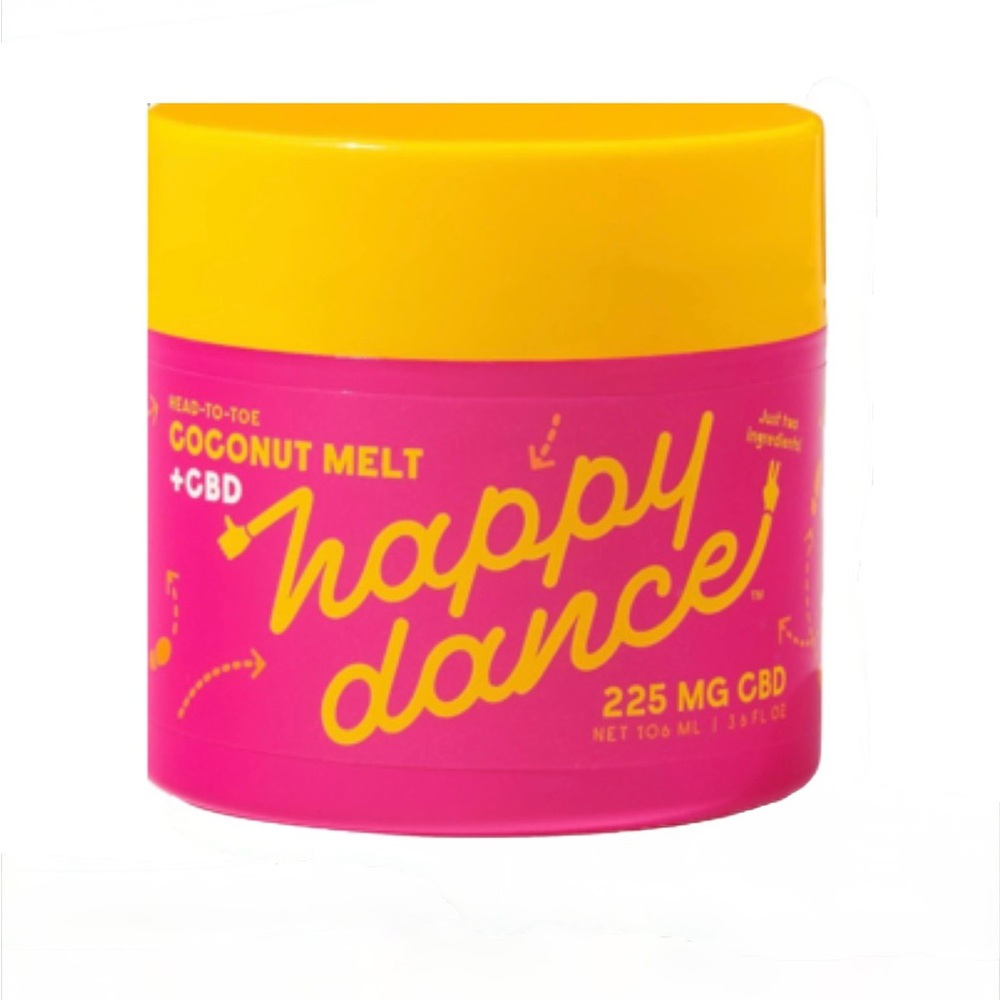 Happy Dance Head-to-Toe Coconut Melt, 3.6 fl oz/106 mL Skincare Body Face New